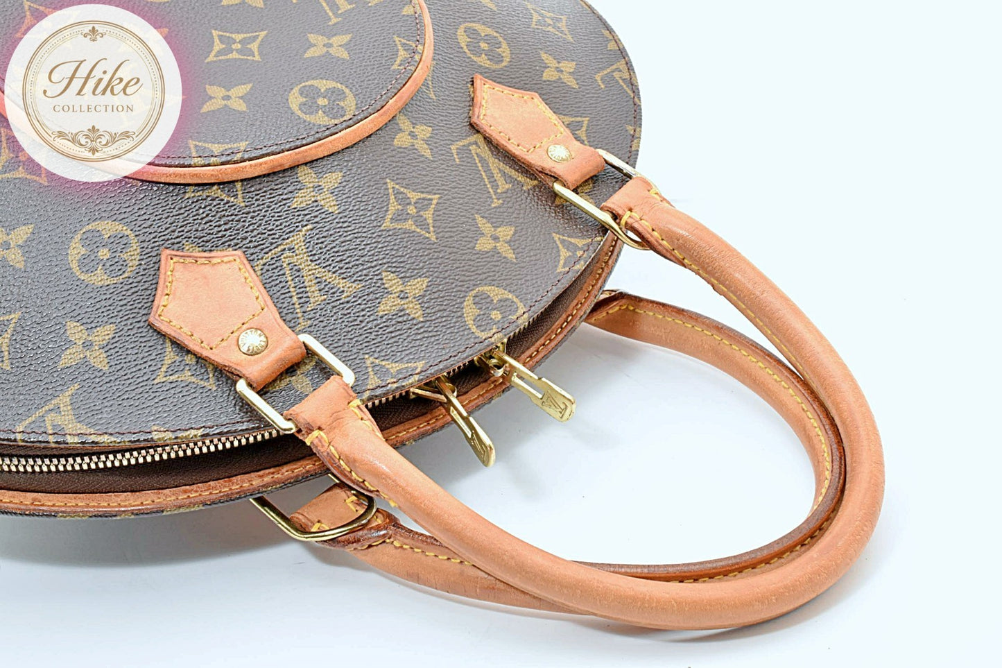 Louis Vuitton Ellipse PM Monogram Brown Handbag M51127 Authentic Condition *AB*