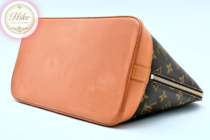 Louis Vuitton Alma PM Monogram Brown Handbag M53151 Authentic Condition *SA*