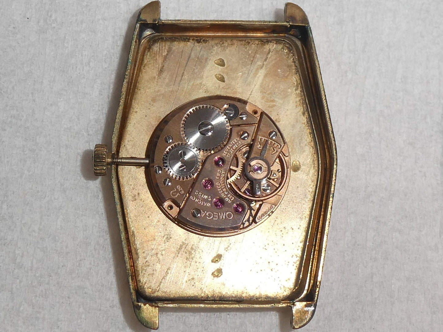 Exc+5 Vintage 1972 OMEGA De Ville Cal.620 HandWind Gold Hexagon 28mm Women Watch