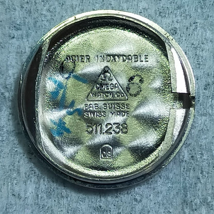 *N MINT* Vintage OMEGA Geneve Cal.484 Hand Winding Silver Dial Round Women Watch