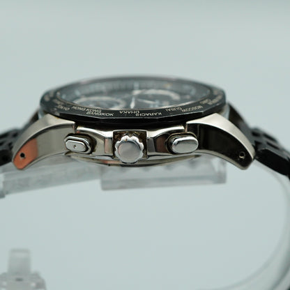 *Exc+5* New Batt SEIKO Brightz 8B53-0AA0 Solar Black Dial Round 40mm Mens Watch