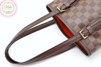 Louis Vuitton Marais Damier Ebene Brown Tote Bag N42240 Auth Condition *SA* #83