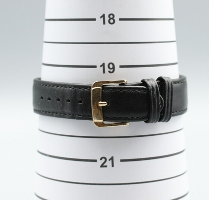 *Exc+5* Vintage OMEGA De Ville Cal.1330 Quartz Gold Dial Hexagon Mens Watch