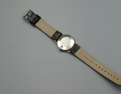 *Exc+4* Vintage OMEGA De Ville Cal.625 Hand Winding Gold Dial Round Mens Watch