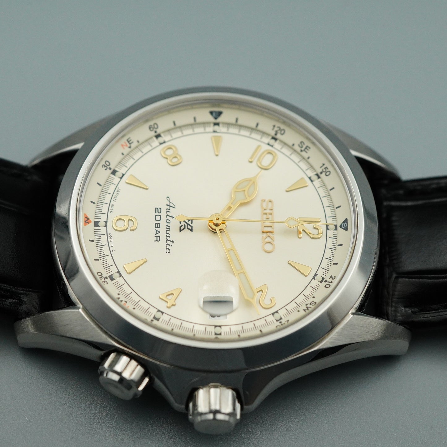 *MINT Box & Paper* SEIKO Prospex Alpinist 6R35-00E0 Automa White 39mm Mens Watch