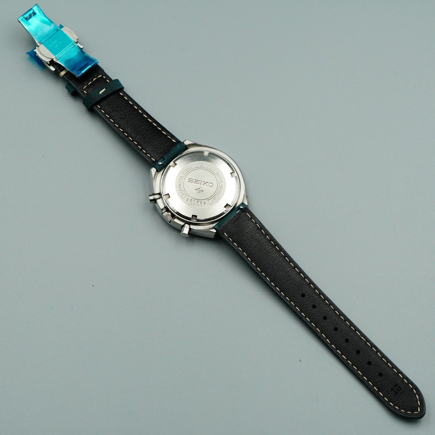 *Exc+5* Vintage 1972 SEIKO 5SPORTS 7015-6000 AT Gold  Round 42mm Mens Watch