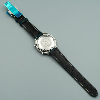 *Exc+5* Vintage 1972 SEIKO 5SPORTS 7015-6000 AT Gold  Round 42mm Mens Watch