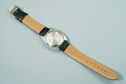 Serviced Vintage SEIKO Lord Matic 5606-7230 Automatic Blue Dial 35mm Mens Watch