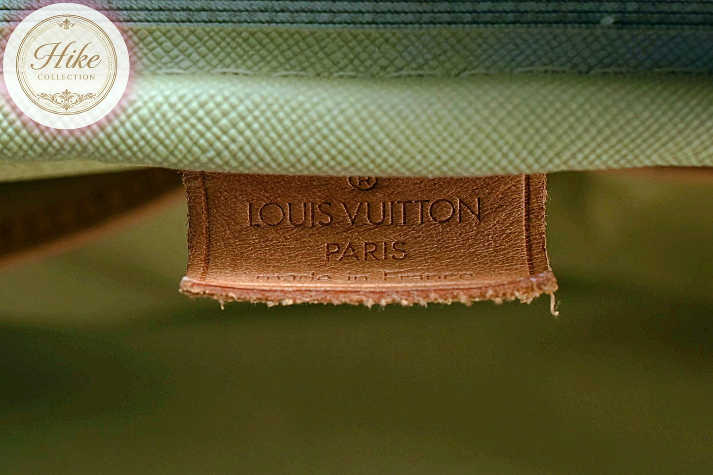 Louis Vuitton Deauville Monogram Brown Handbag M47270 Authentic Condition SA #39
