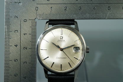 MINT Vintage 1968 OMEGA Seamaster Cal.565 Automatic Silver Dial 34mm Mens Watch