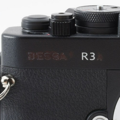*N MINT in Box* Voigtlander BESSA R3A Black 35mm Rangefinder Film Camera JAPAN
