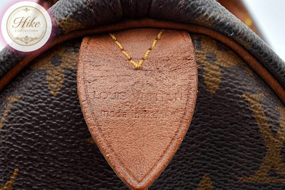 Louis Vuitton Speedy 30 Monogram Brown Handbag M41526 Authentic Condition *A*
