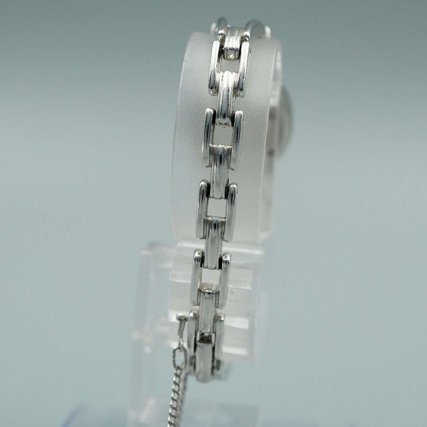 *Exc+5* Vintage SEIKO Vintage 1400-5180 Quartz Black Round 18mm Women Watch