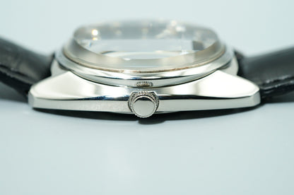 Serviced Vintage SEIKO Lord Matic 5606-7230 Automatic Blue Dial 35mm Mens Watch