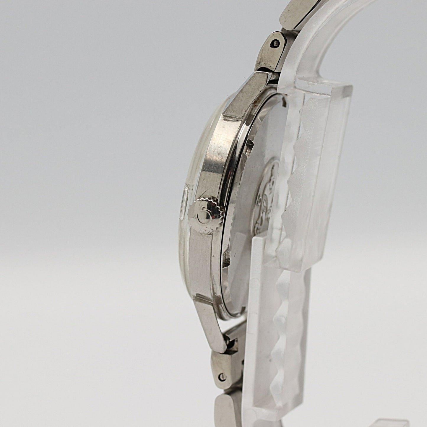 Vintage 1966 OMEGA Seamaster 600 Cal.611 Manual Silver CrossLine 34mm Mens Watch