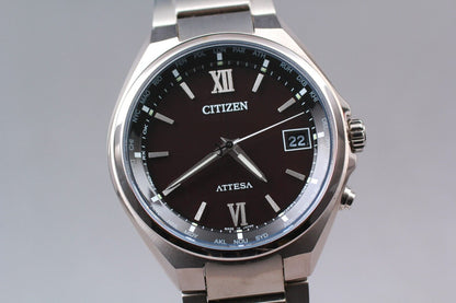 MINT in Box Citizen H149-S125626 Eco Drive Solar Black Dial Mens Watch JAPAN