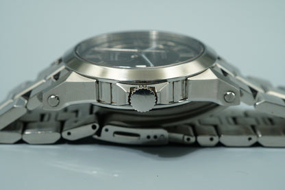 *MINT* SEIKO Premier 6R15-00F0 AT Brown Dial Round 42mm Mens Watch