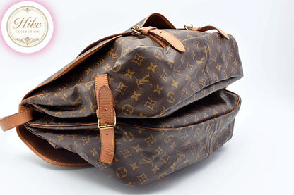 Louis Vuitton Saumur 43 Monogram Brown Shoulder Bag M42252 Authentic Condition A