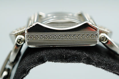 *MINT* HAMILTON  H312710 Quartz White Dial Rectangle 15 mm Women,Ladies Watch