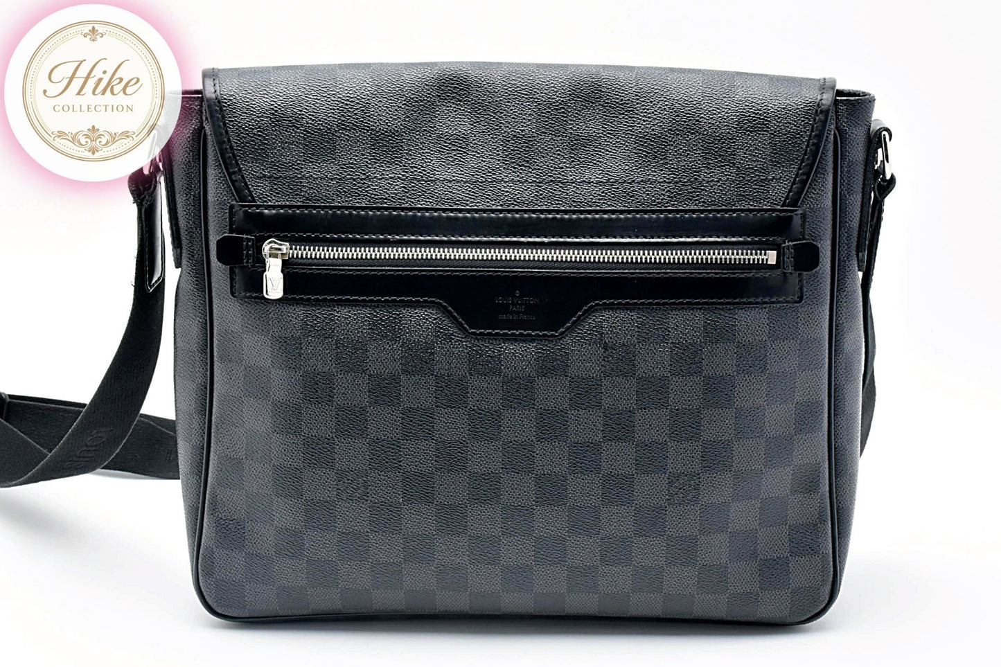 Louis Vuitton Damier Graphite Daniel MM Shoulder Bag N58029 Auth Condition *A*