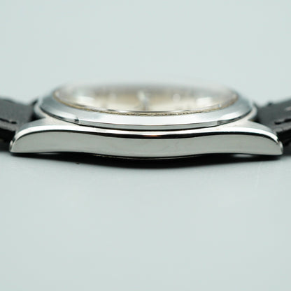 *MINT* Polished GRAND SEIKO GS 8N65-8000 Qz Silver Dial Round 35mm Mens Watch