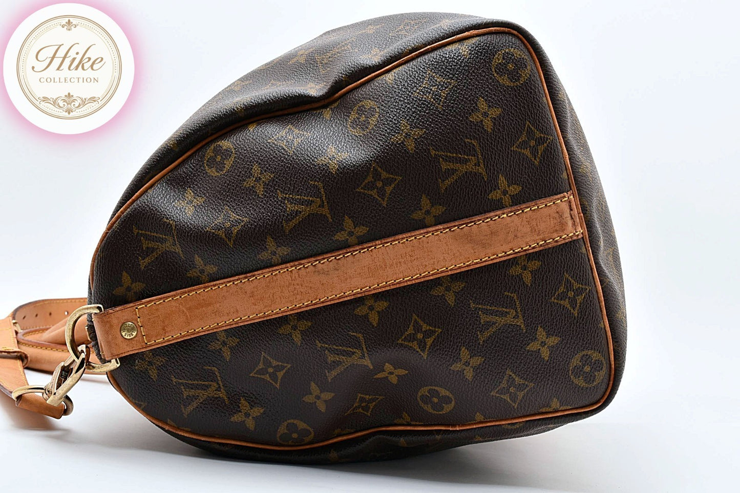 Louis Vuitton KEEPALL BANDOULIERE 45 Monogram Boston Bag M41418 Auth *AB*