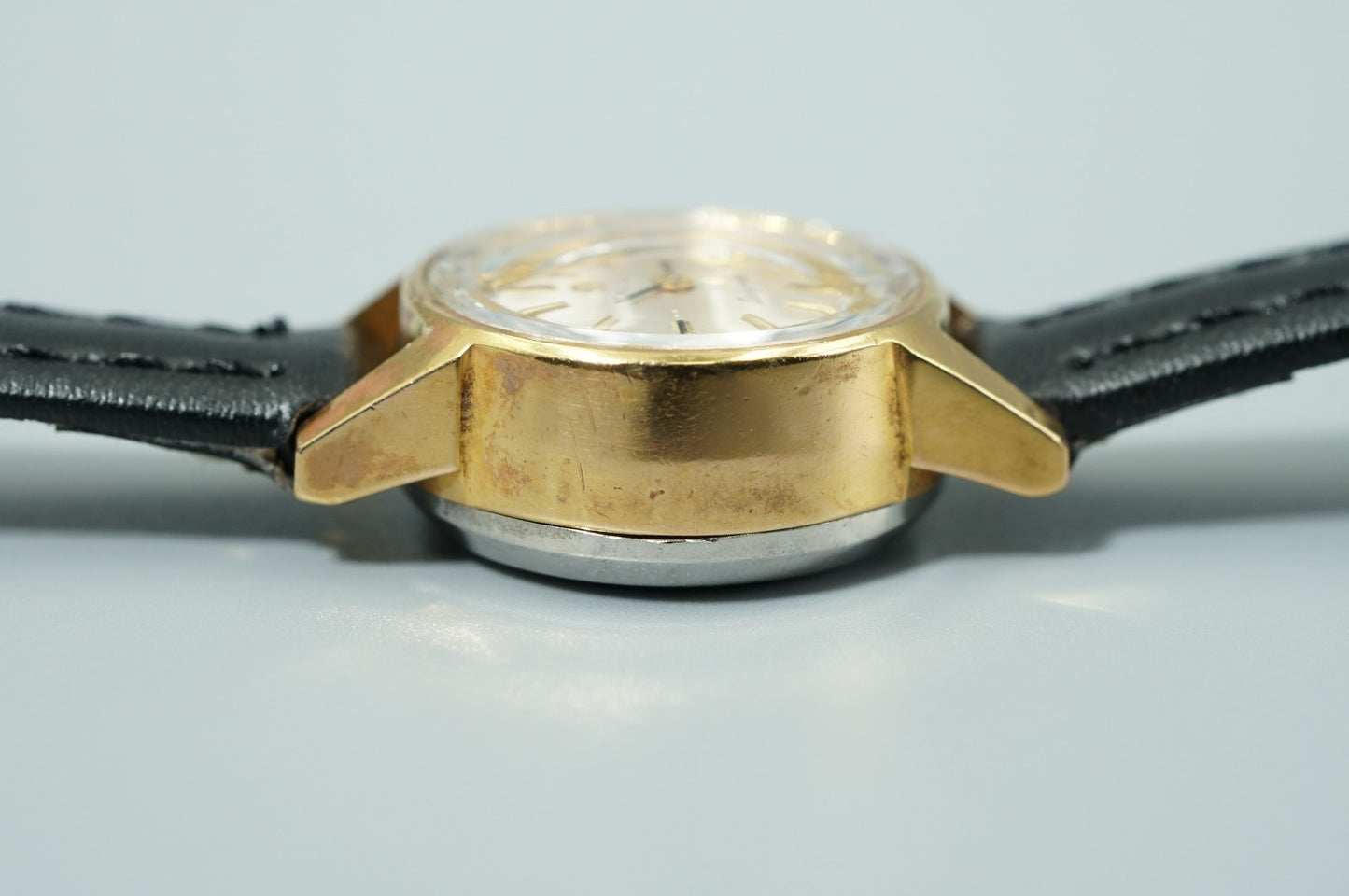 *N MINT* Vintage 1966 OMEGA Ladymatic Cal.661 Automatic Silver 17mm Women Watch