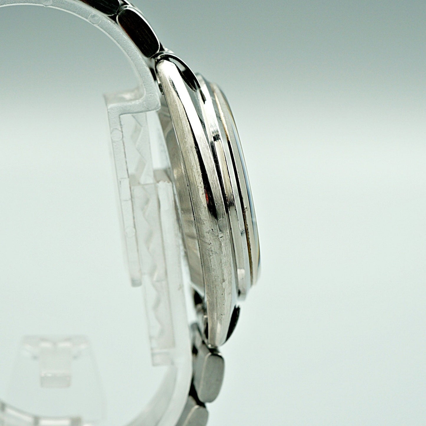 Exc+5 Vintage 1970s SEIKO Lord Matic 5606-7150 Auto White Round 36mm Mens Watch