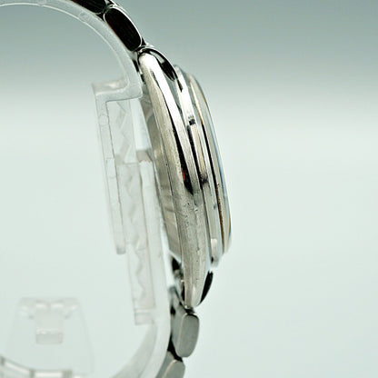 Exc+5 Vintage 1970s SEIKO Lord Matic 5606-7150 Auto White Round 36mm Mens Watch