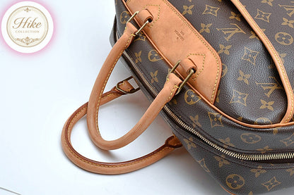 Louis Vuitton Deauville Monogram Brown Handbag M47270 Authentic Condition SA #39