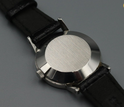 *NEAR MINT* Vintage OMEGA De Ville Hand Winding Silver Dial Round Mens Watch
