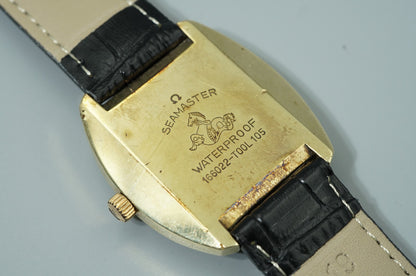 *Exc+5* Vintage 1970s OMEGA Seamaster 166022-TOOL 105 Auto Gold 33mm Mens Watch