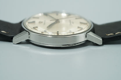 N MINT Vintage 1964 OMEGA Seamaster Cal.601 Hand Winding Silver 34mm Mens Watch