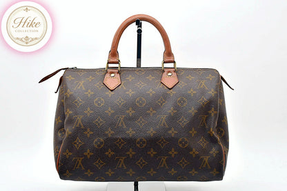 Louis Vuitton Speedy 30 Monogram Brown Handbag M41526 Authentic Condition *A #35