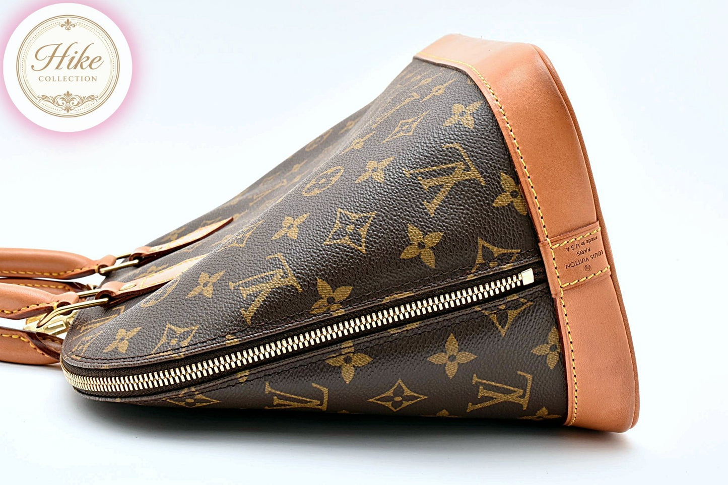 Louis Vuitton Alma PM Monogram Brown Handbag M53151 Authentic Condition *SA*