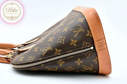 Louis Vuitton Alma PM Monogram Brown Handbag M53151 Authentic Condition *SA*