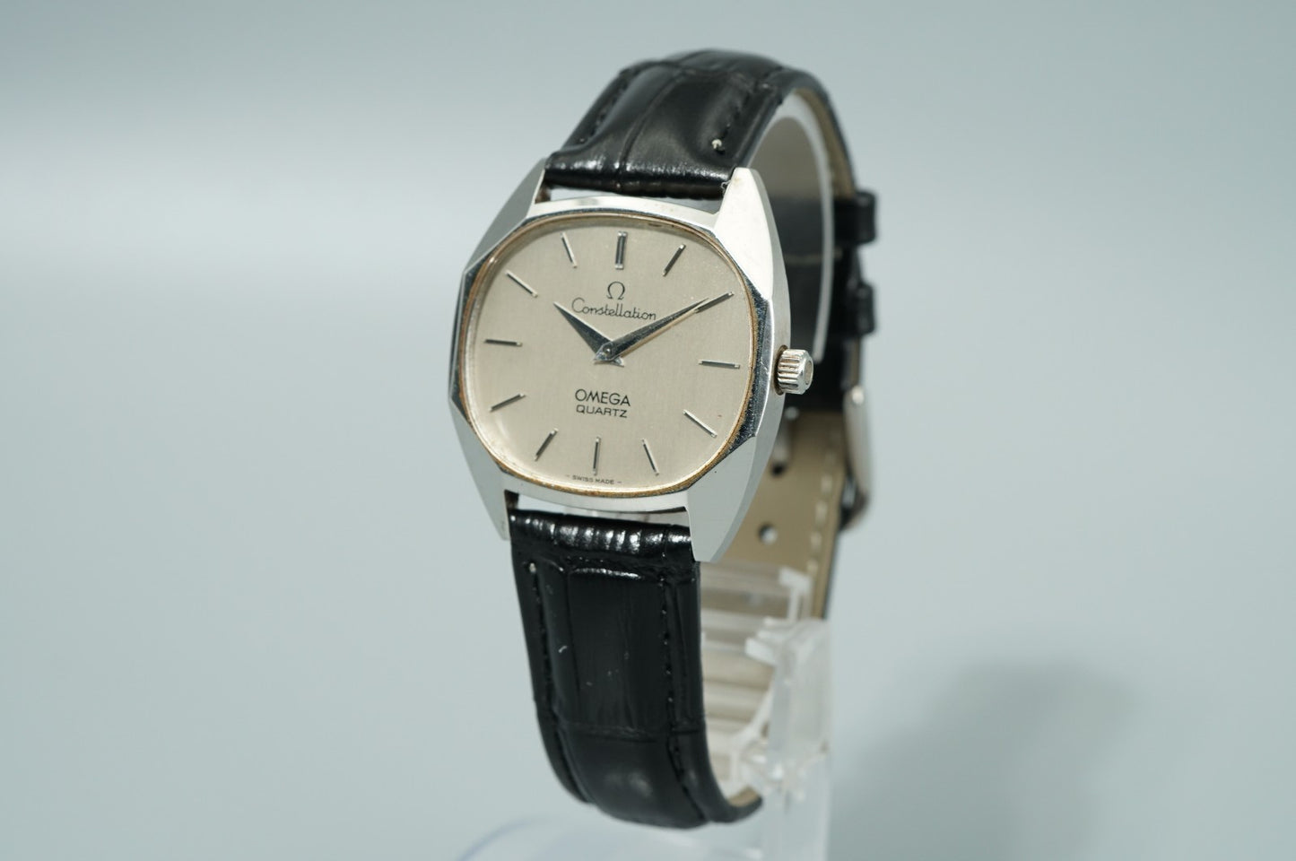 Exc+5 Vintage 1979 OMEGA Constellation Cal.1330 Qz White Octagon 32mm Mens Watch