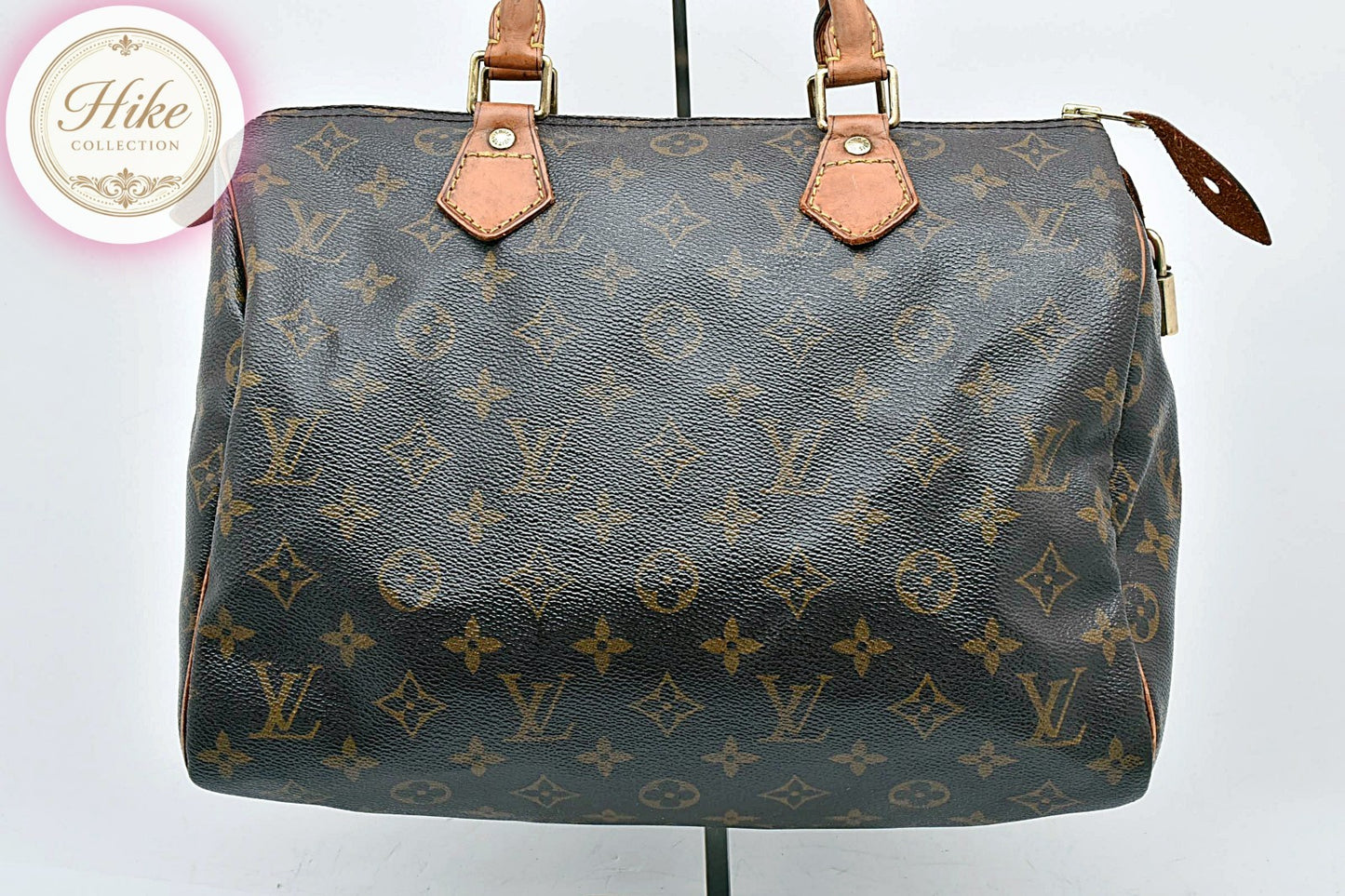 Louis Vuitton Speedy 30 Monogram Brown Handbag M41526 Authentic Condition A #32