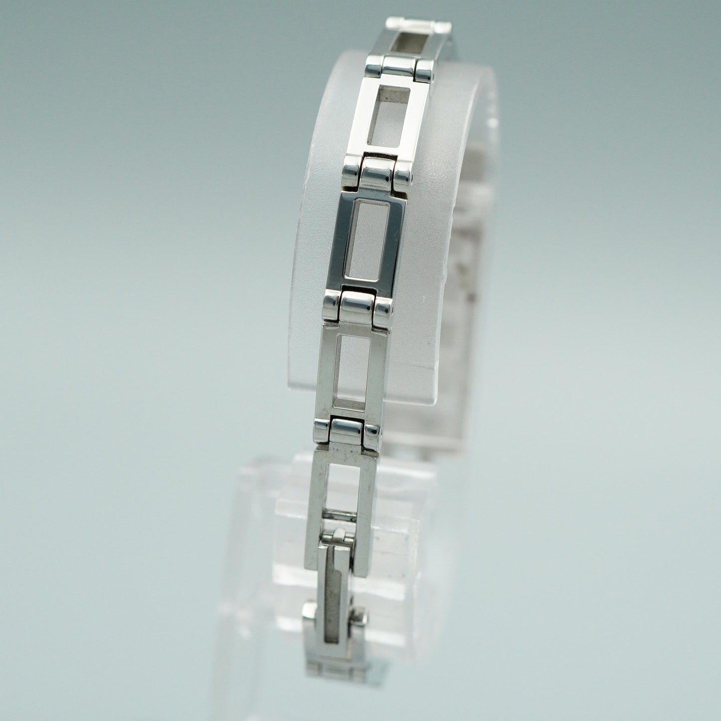 *Exc+5* GUCCI 3900L Quartz Silver Dial Rectangle 12mm Women,Ladies Watch