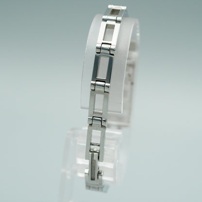 *Exc+5* GUCCI 3900L Quartz Silver Dial Rectangle 12mm Women,Ladies Watch