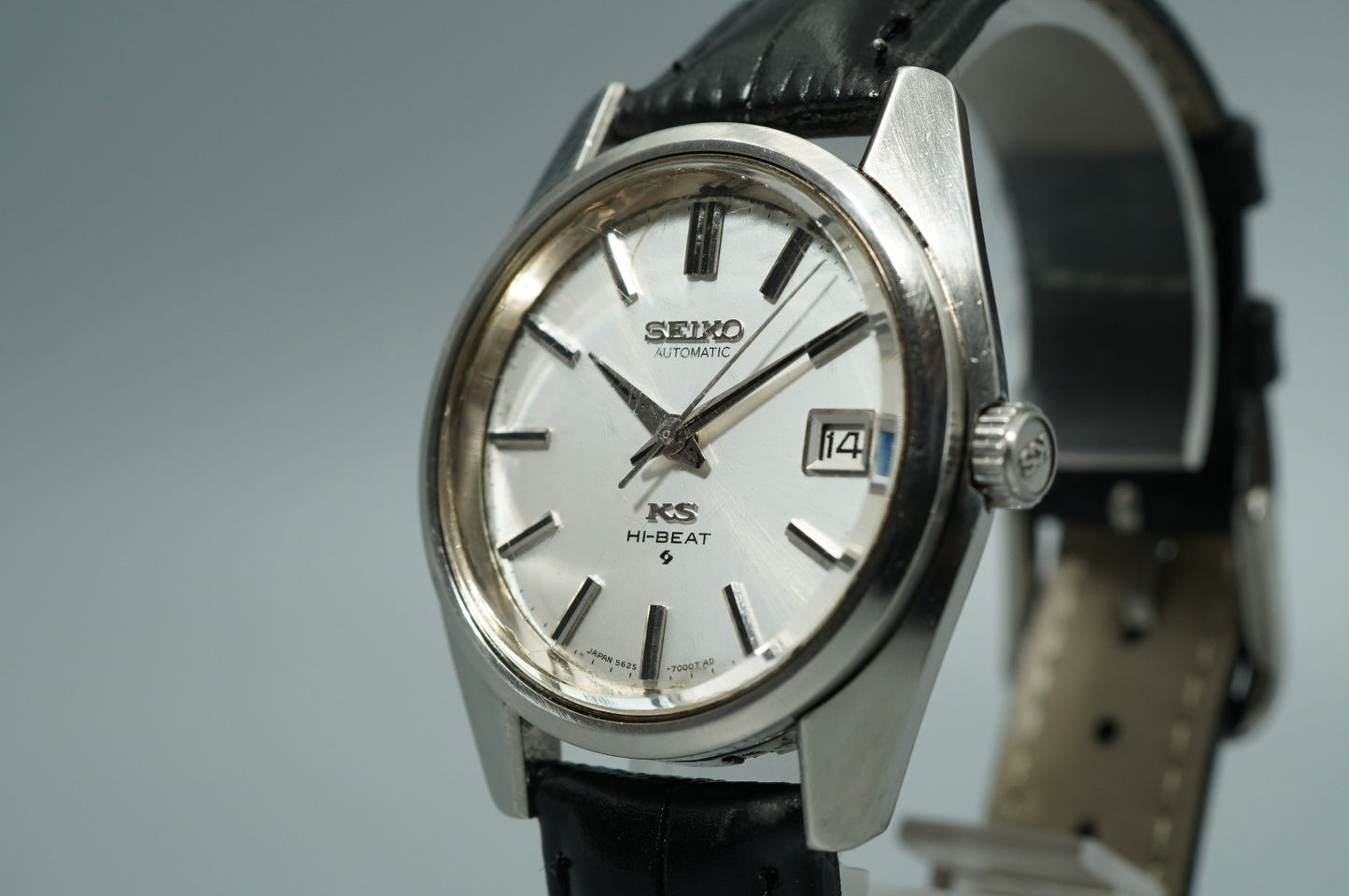 *Working for Parts* Vintage 1976 SEIKO KS HI-BEAT 5625-7000 AT 36mm Mens Watch