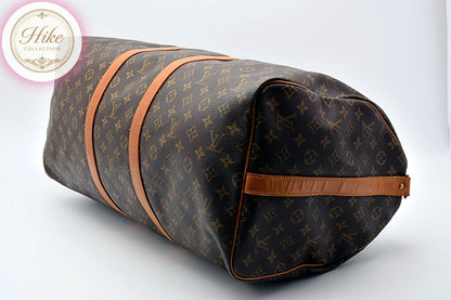 Louis Vuitton Keepall Bandouliere 55 Monogram Boston Bag M41414 Authentic