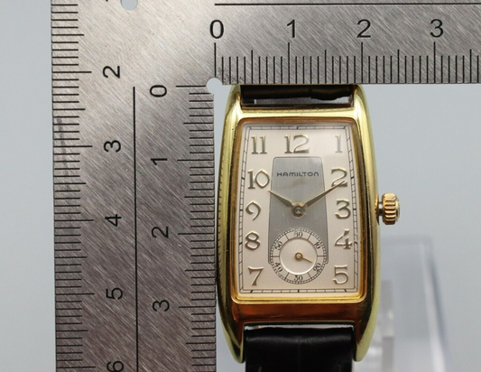 *Exc+5* Vintage HAMILTON American Classic 6240 Quartz White Dial Women Watch