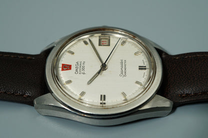 N MINT Vintage 1970 OMEGA Seamaster Cal.1250 Automatic Blue 36mm Mens Watch