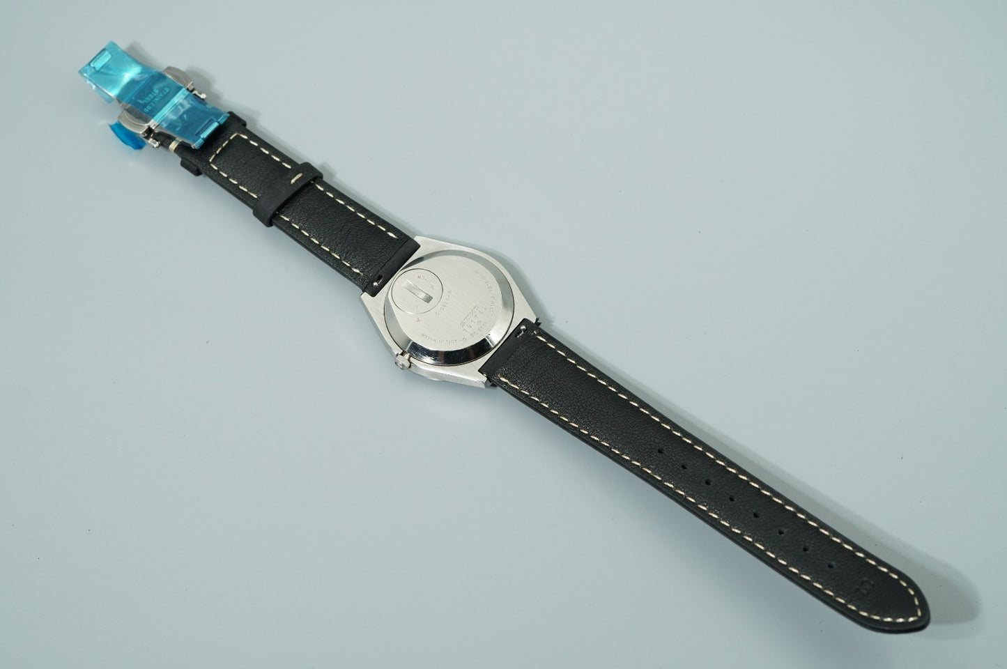 *NEAR MINT* Vintage 1977 SEIKO King Quartz 4823-8100 Silver 35mm Mens Watch