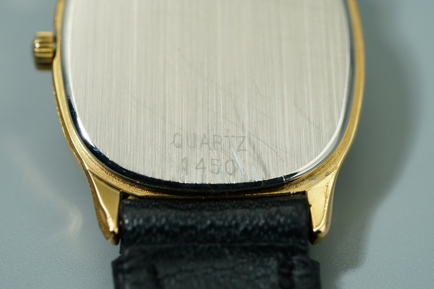 Exc+5 Vintage 1986 OMEGA De Ville Cal.1450 Ref.591.0281 Qz Gold 20mm Women Watch