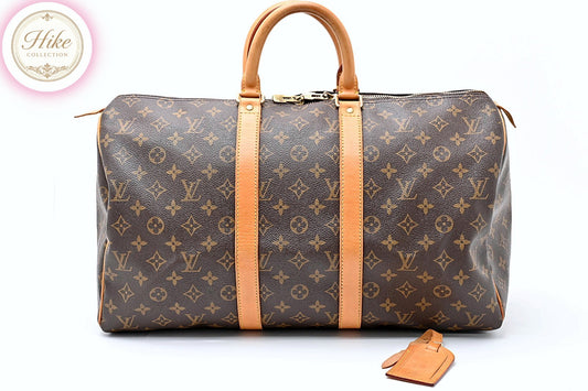 Louis Vuitton Keepall 45 Monogram Handbag M41428 Authentic Condition *AB* B0105