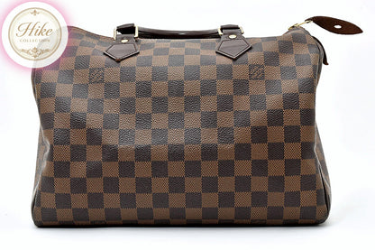Louis Vuitton Speedy 30 Damier Ebene Brown Handbag N41364 Authentic Condition SA