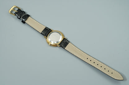 N MINT Vintage 1973 OMEGA De Ville Cal.625 Hand Wind Gold Round 33mm Mens Watch