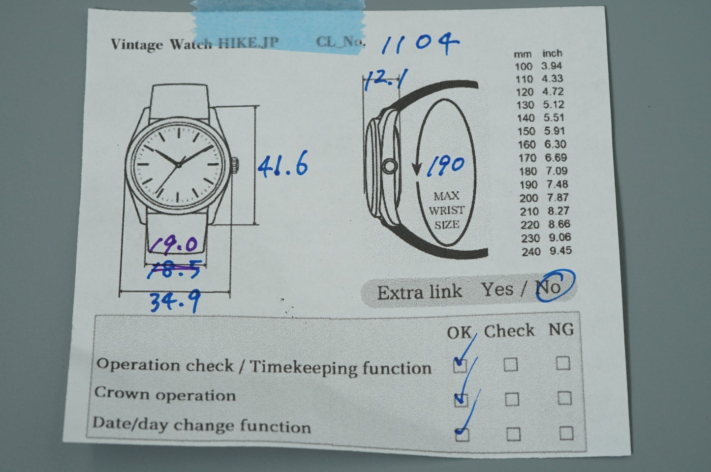 *Serviced* Vintage SEIKO Lord Marvel 5606-7231 Automa Blue Round 35mm Mens Watch